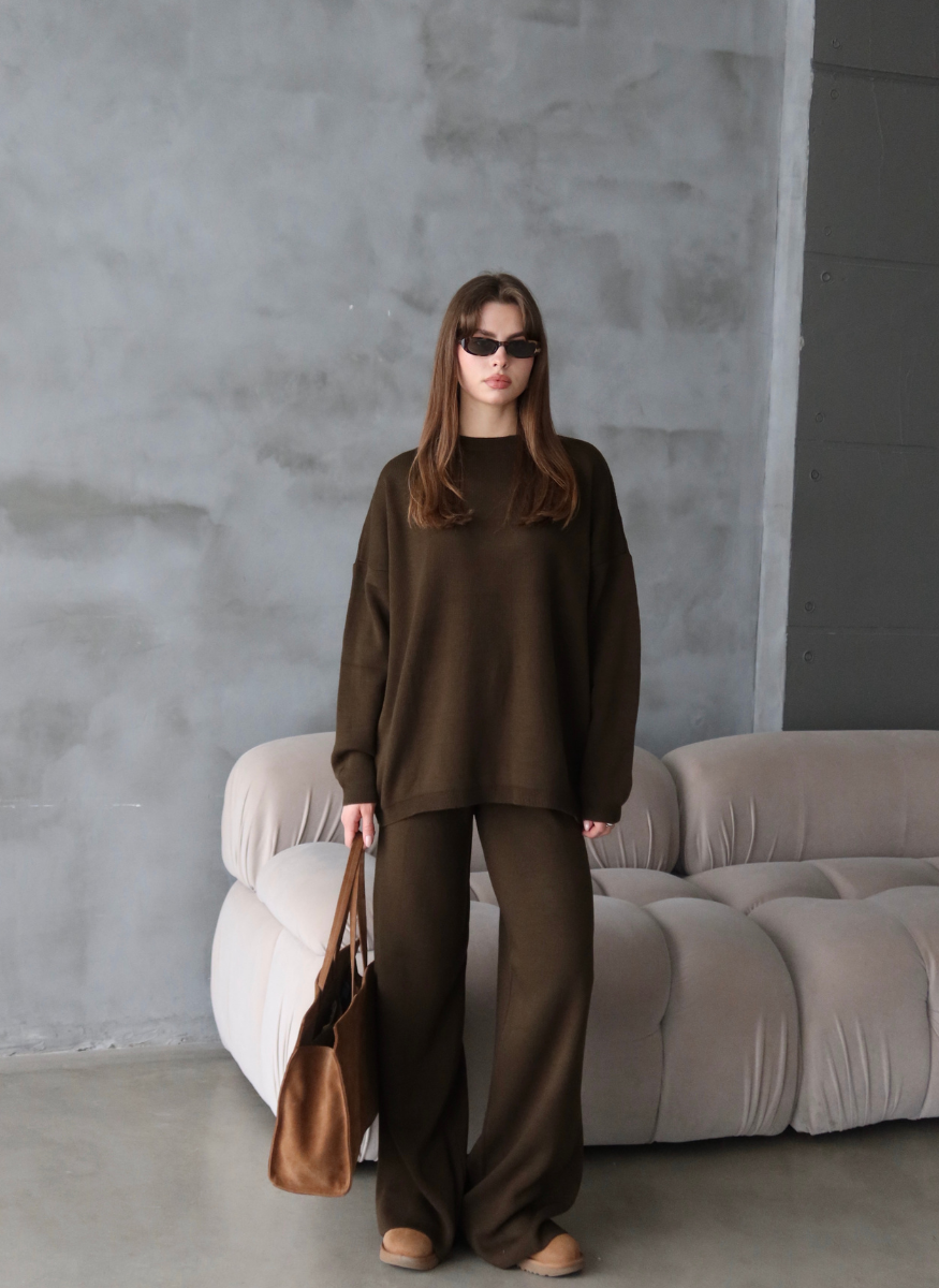 HAKİ BİSİKLET YAKA TRİKO TAKIM