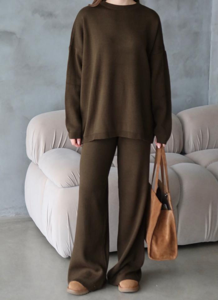 HAKİ BİSİKLET YAKA TRİKO TAKIM