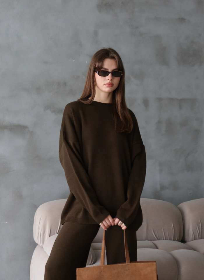 HAKİ BİSİKLET YAKA TRİKO TAKIM