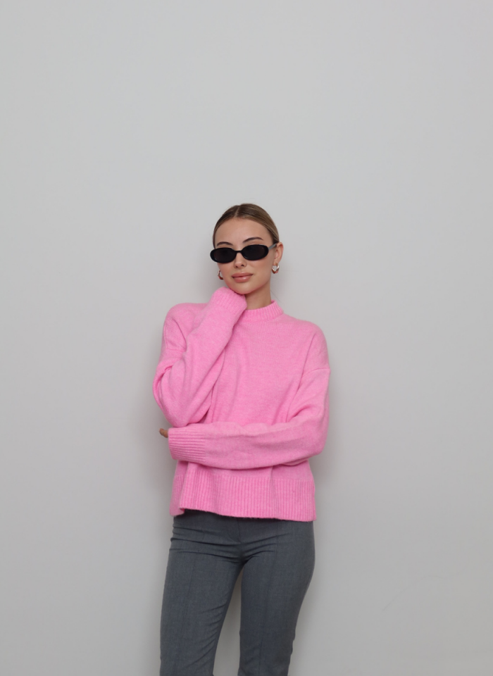 PEMBE YUMOŞ KAZAK