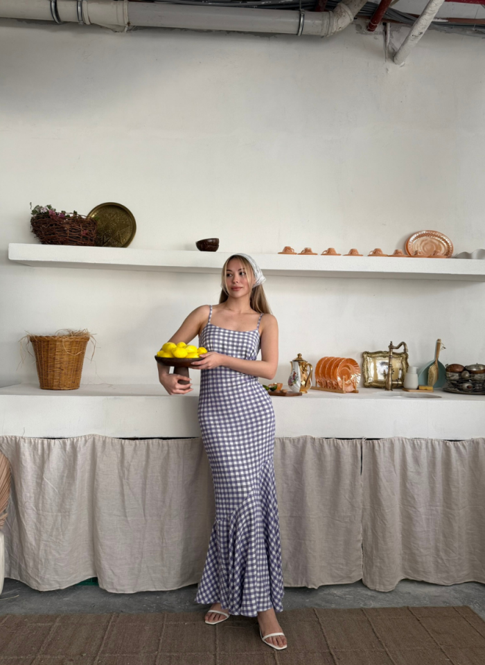 MOR EKOSELİ ELBİSE