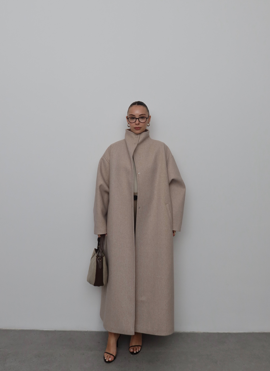 VİZON OVERSIZE  KABAN