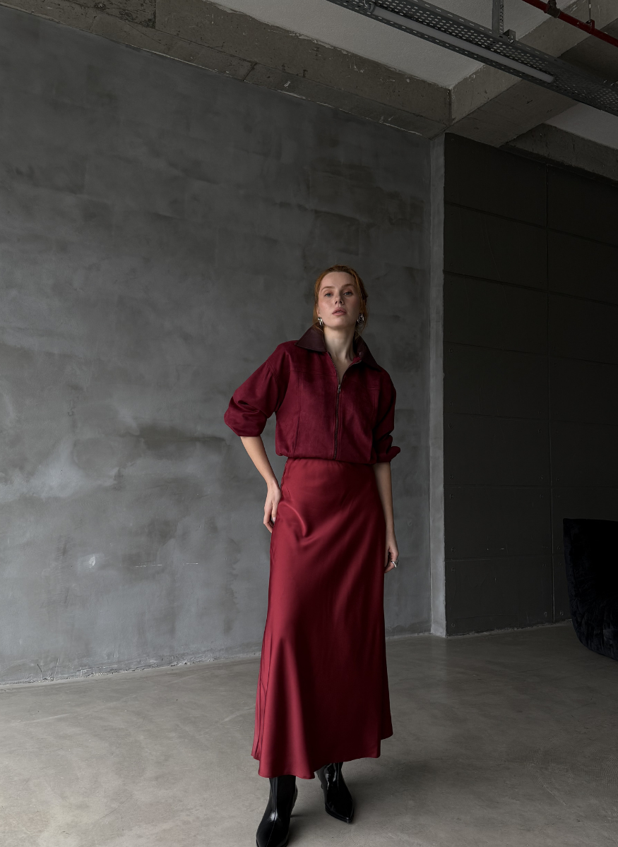 BORDO SATEN ETEK