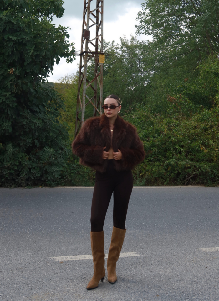 ACI KAHVE VATKALI SUNİ KÜRK