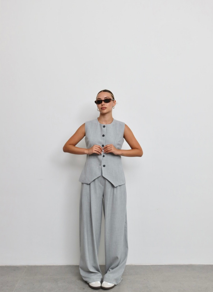 GRİ MASKÜLEN PANTOLON