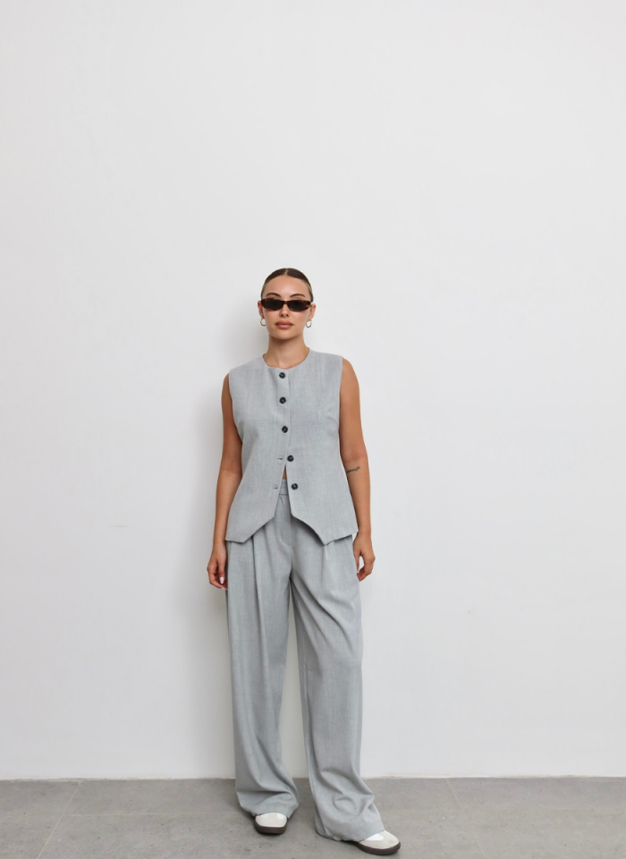 GRİ MASKÜLEN PANTOLON