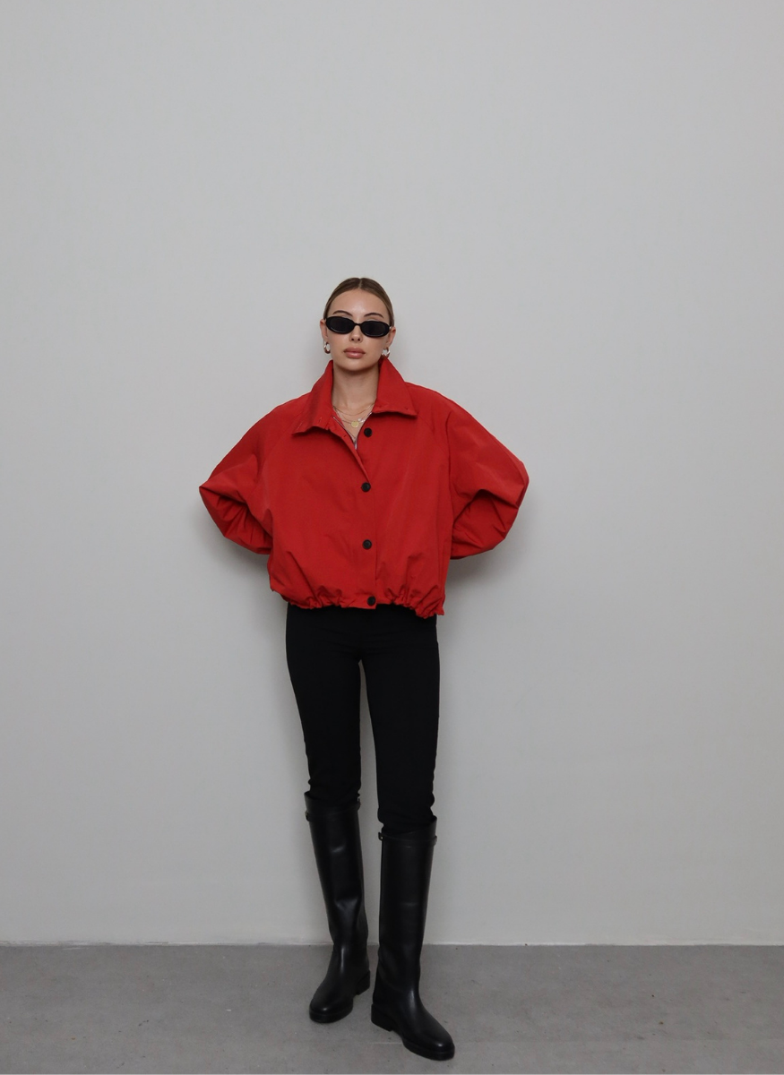 KIRMIZI DEWY YAĞMURLUK