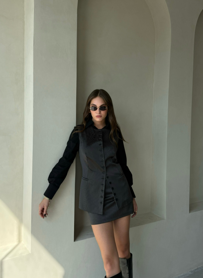 SİYAH ELVA TAKIM