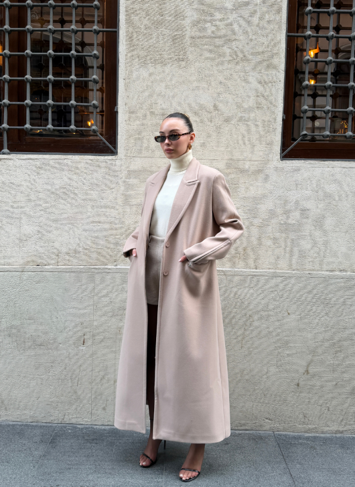 VİZON FERMUARLI KAŞE KABAN