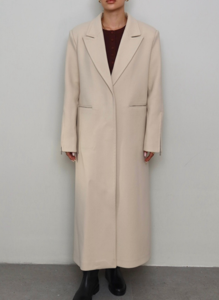 BEJ FERMUARLI KAŞE KABAN