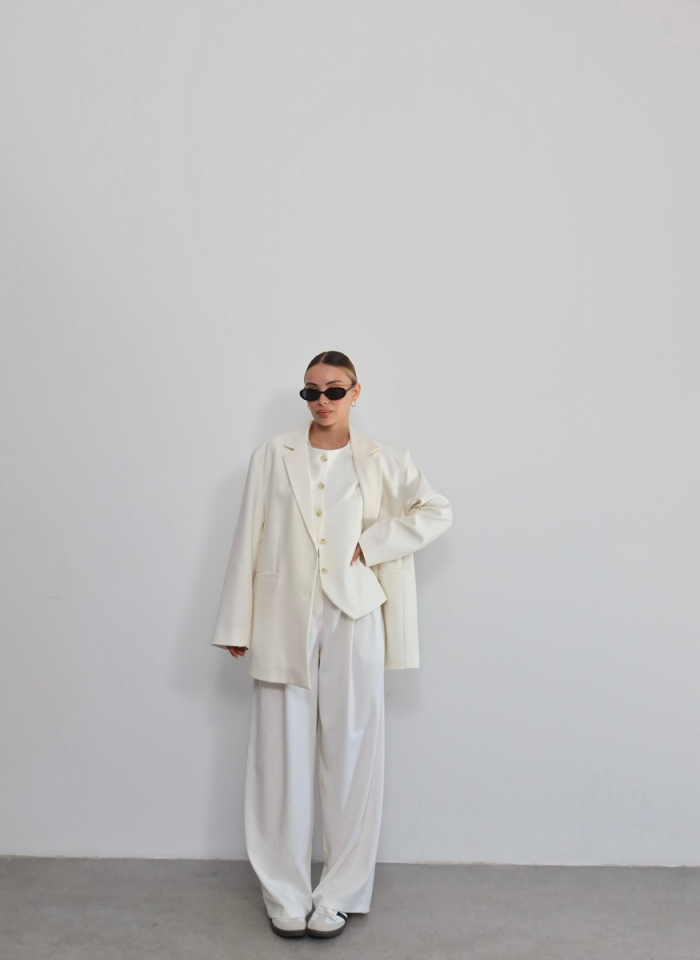 BEYAZ MONOCHROME BLAZER