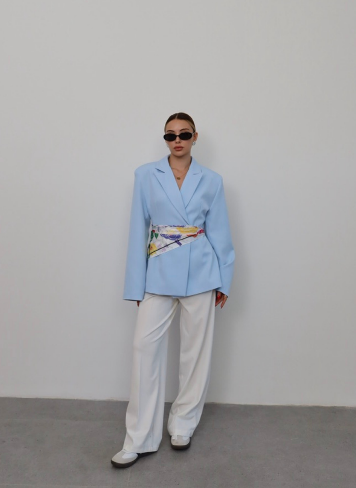 MAVİ CONTOUR BLAZER