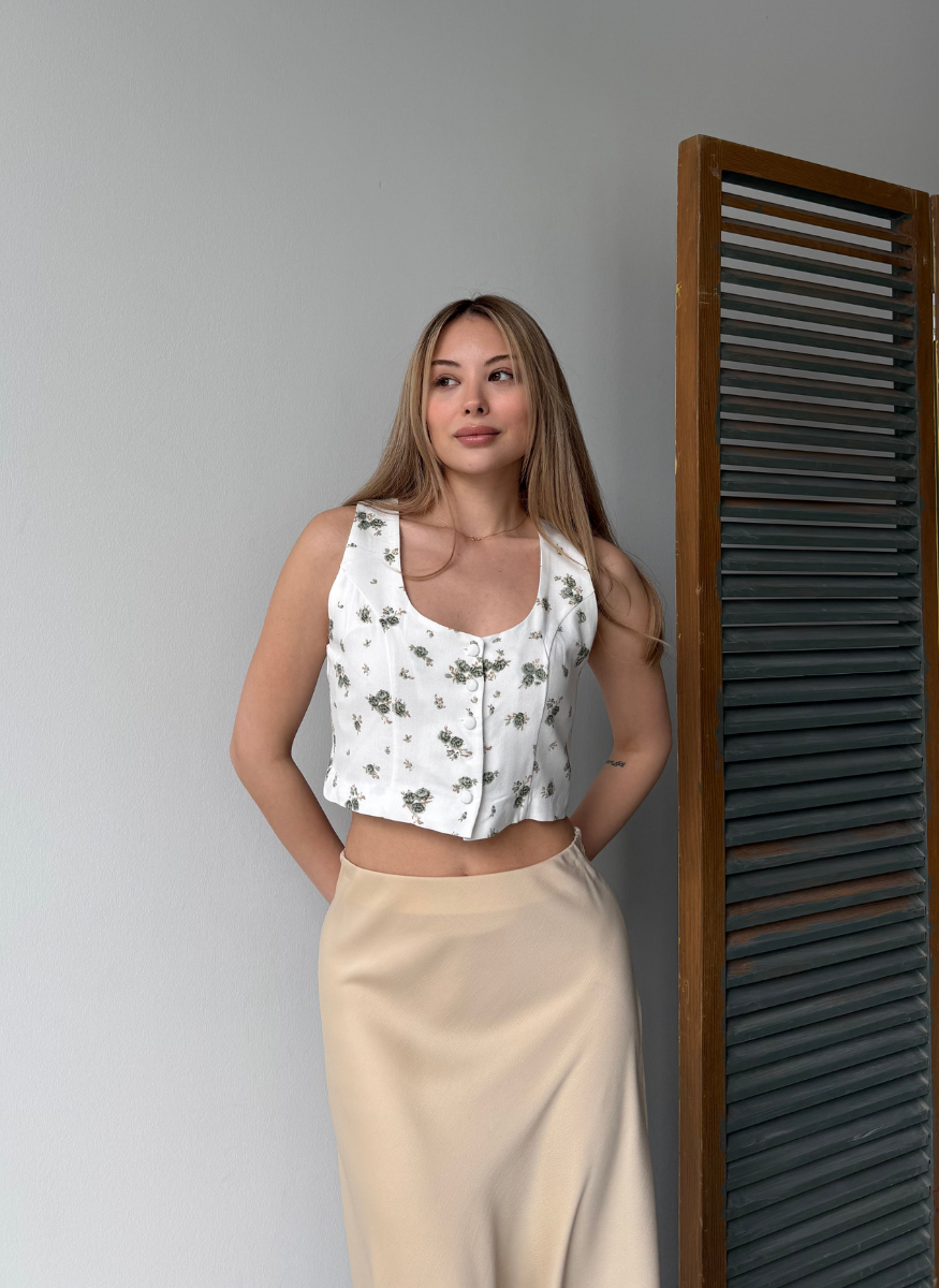 YEŞİL ISADORA YELEK