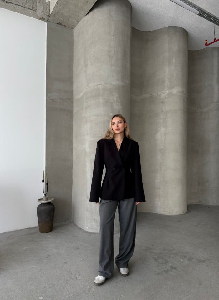 SİYAH CONTOUR BLAZER