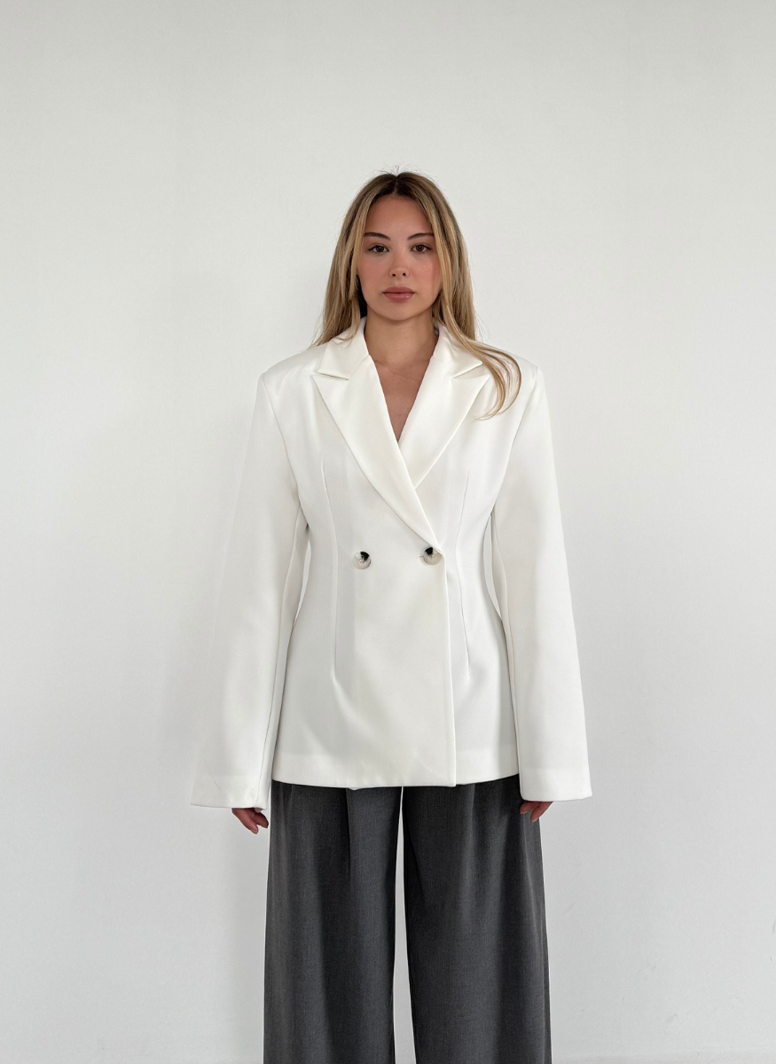 BEYAZ CONTOUR BLAZER