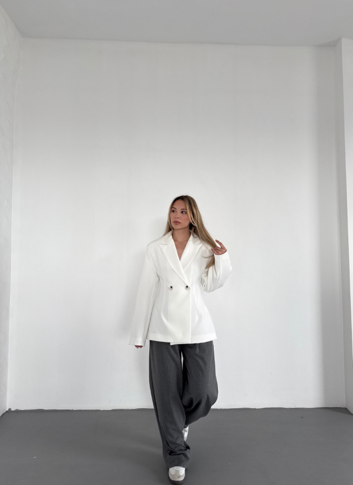 BEYAZ CONTOUR BLAZER