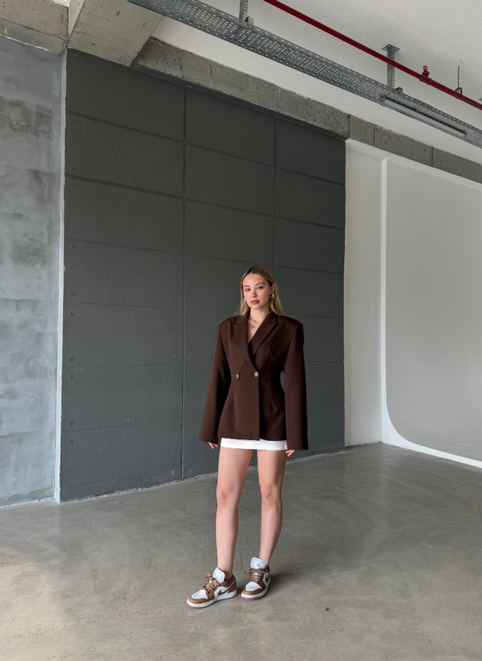 KAHVE CONTOUR BLAZER