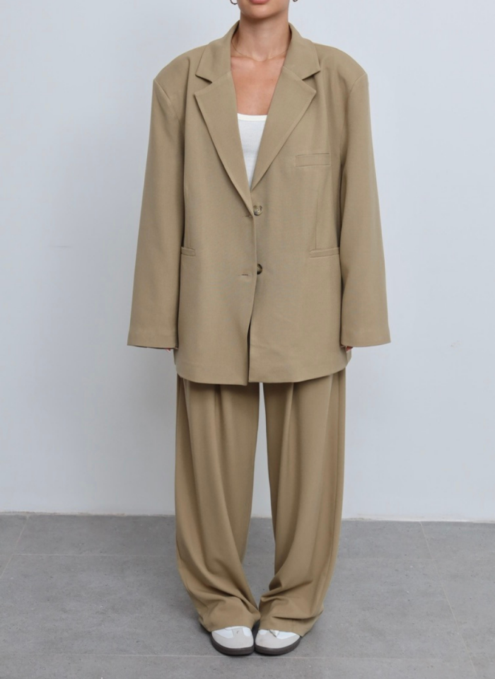 CAMEL OVERSİZE CEKET