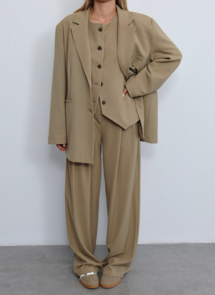 CAMEL OVERSİZE CEKET