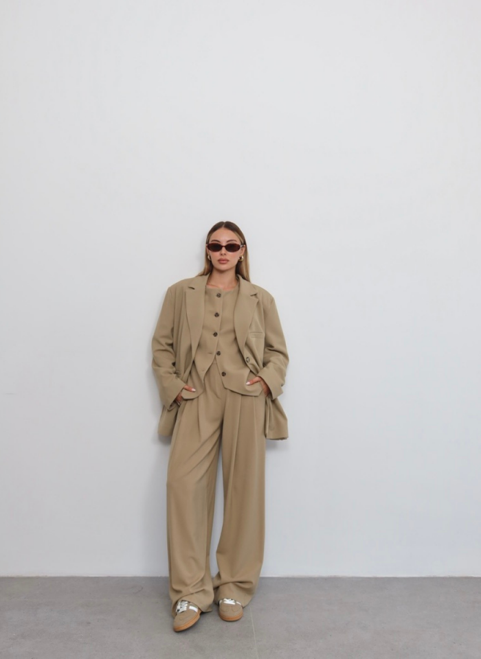 CAMEL OVERSİZE CEKET