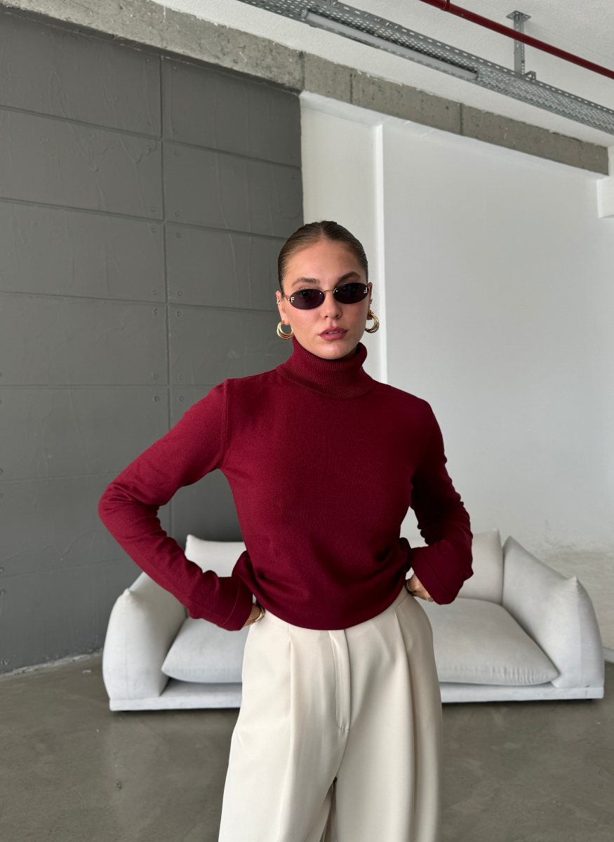 BORDO RUBY KAZAK