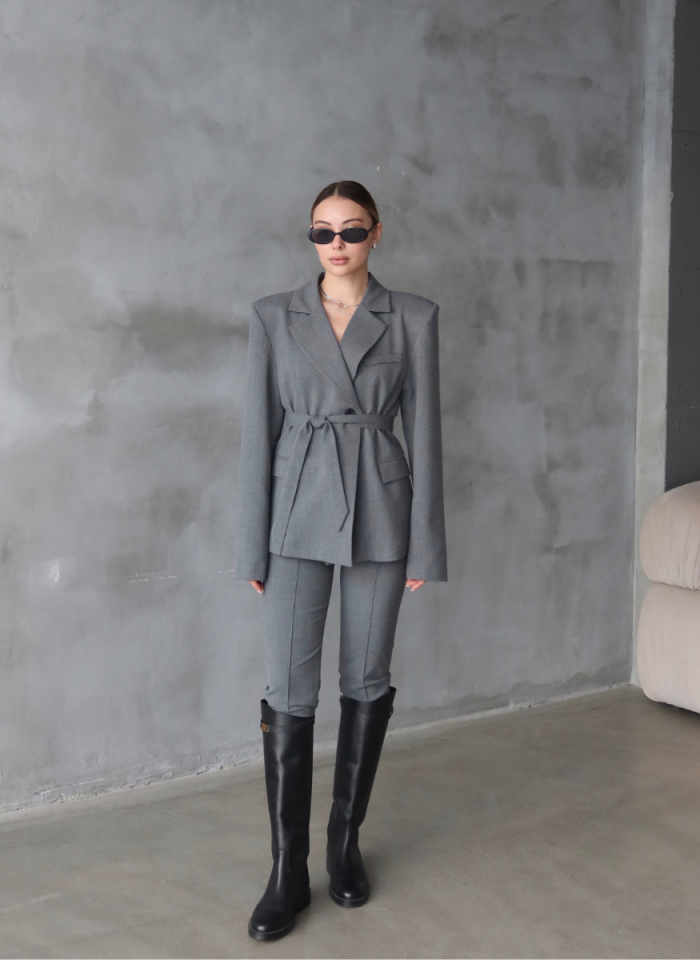 ANTRASİT VATKALI CEKET