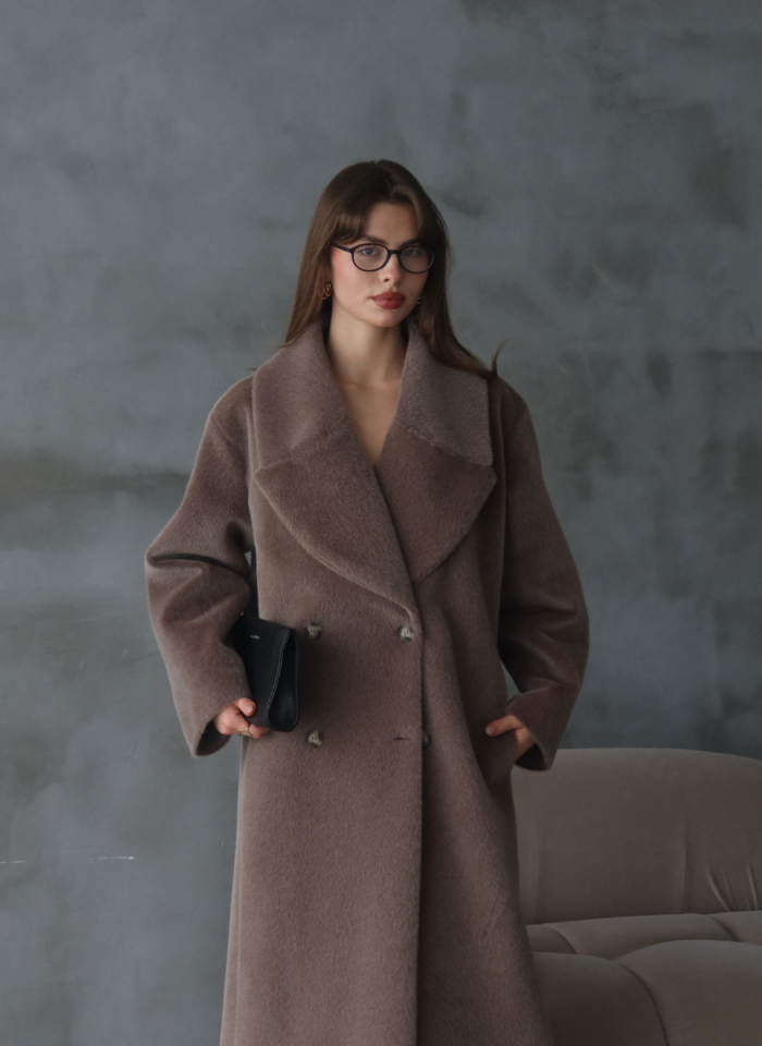 VİZON KUŞAKLI SUNİ KÜRK KABAN