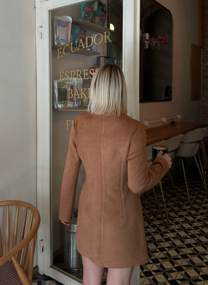 TABA MİNİ SÜET ELBİSE