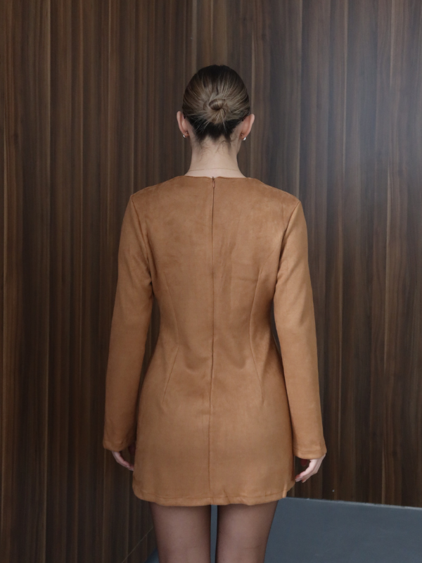 TABA MİNİ SÜET ELBİSE