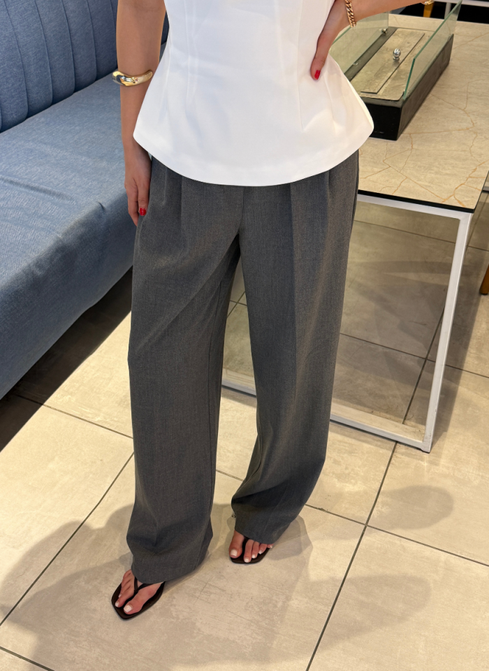 ANTRASİT PALAZZO PANTOLON