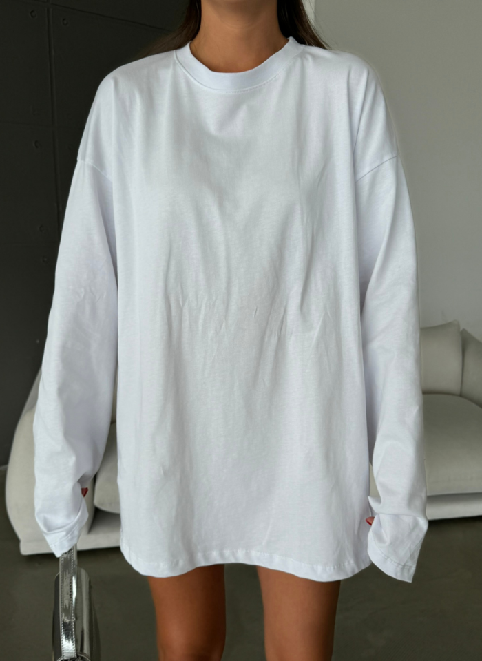 BEYAZ LUXE T-SHIRT
