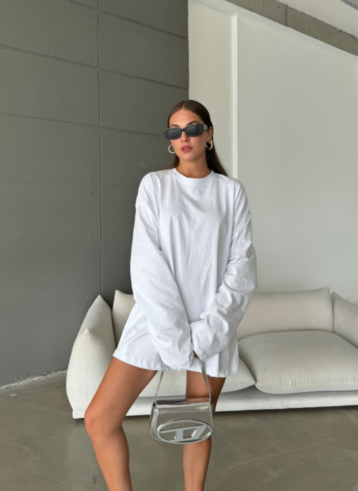 BEYAZ LUXE T-SHIRT