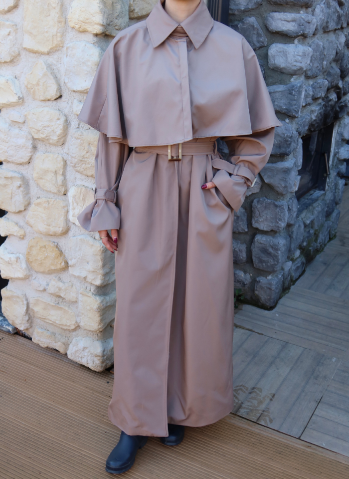 CAMEL SU GEÇİRMEZ TRENÇKOT﻿