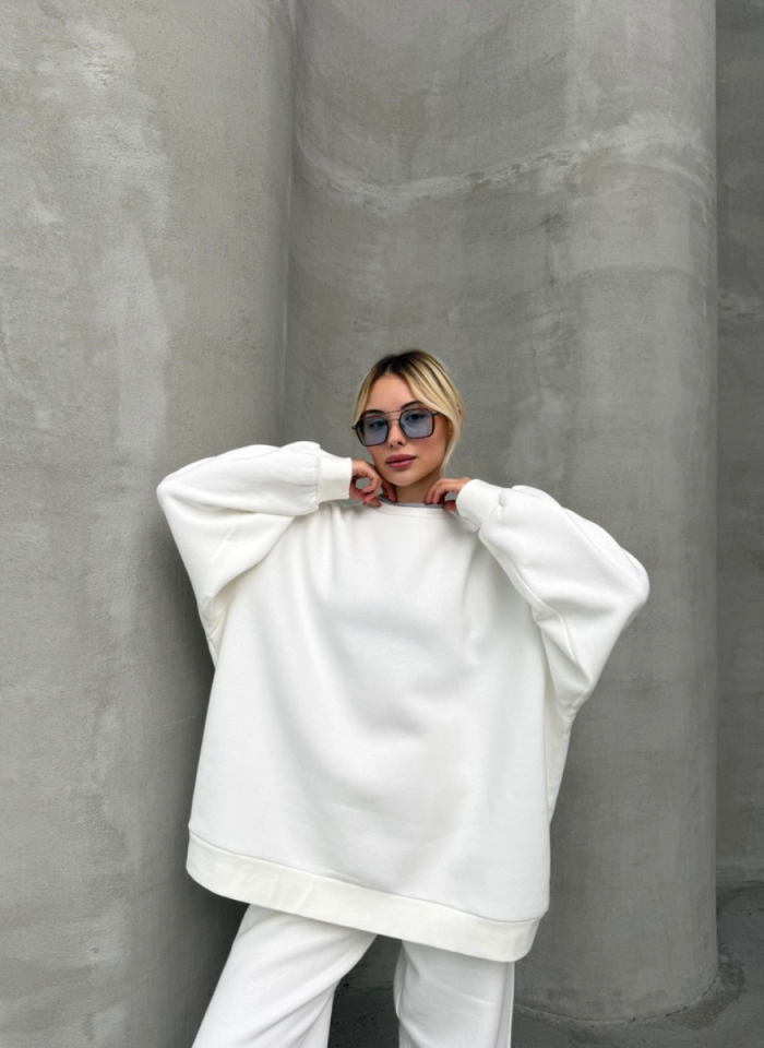 BEYAZ EŞOFMAN TAKIM