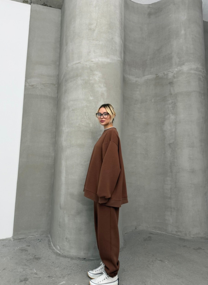 KAHVE EŞOFMAN TAKIM