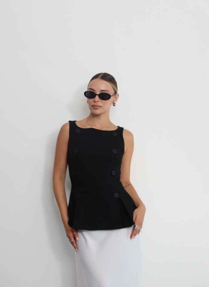 SİYAH LUNEL BLUZ
