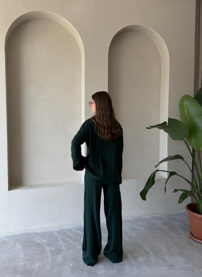 ZÜMRÜT POLO YAKA TRİKO TAKIM