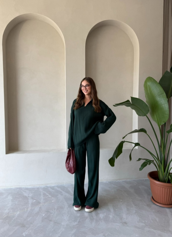 ZÜMRÜT POLO YAKA TRİKO TAKIM