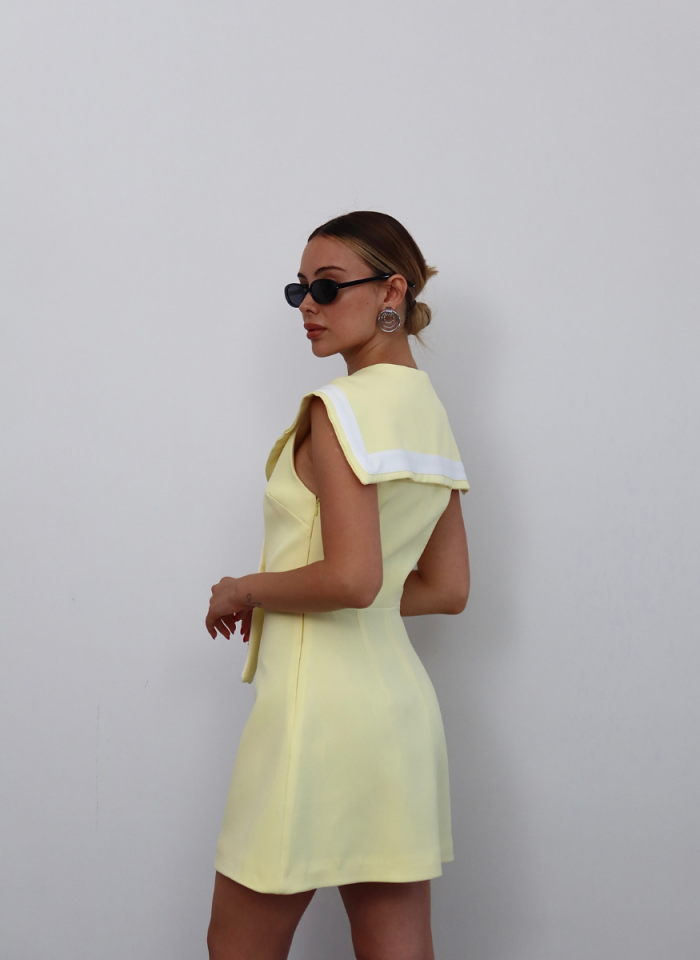 SARI BAHRİYE ELBİSESİ