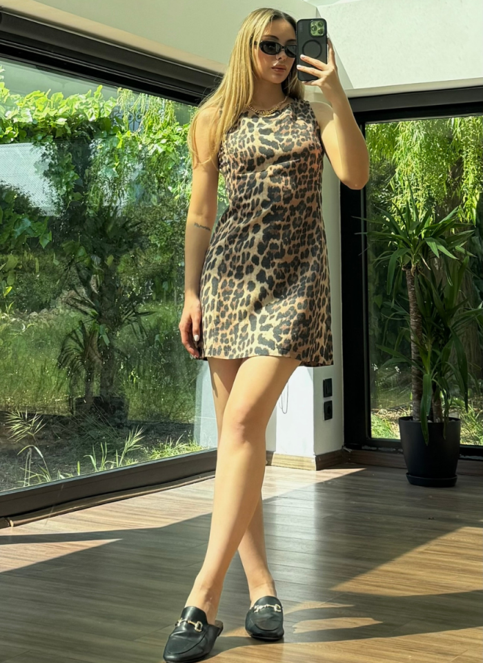 LEOPAR ELBİSE