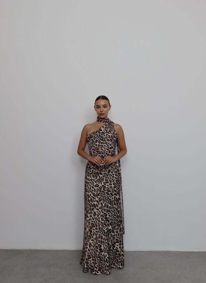 LEOPAR HOLA ELBİSE
