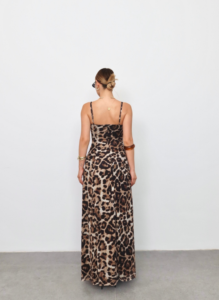 LEOPAR FİERA ELBİSE