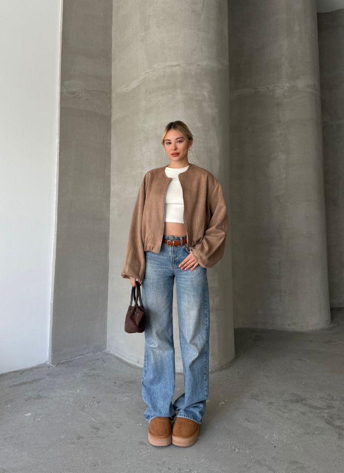 TABA SÜET BOMBER