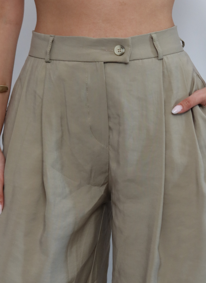 HAKİ TENSEL PANTOLON