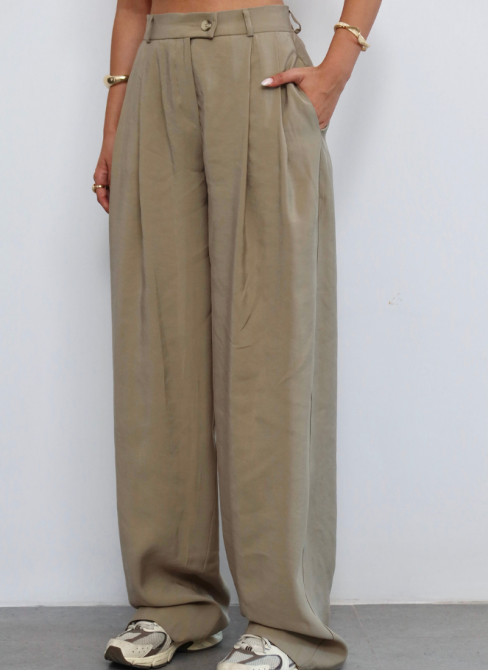 HAKİ TENSEL PANTOLON