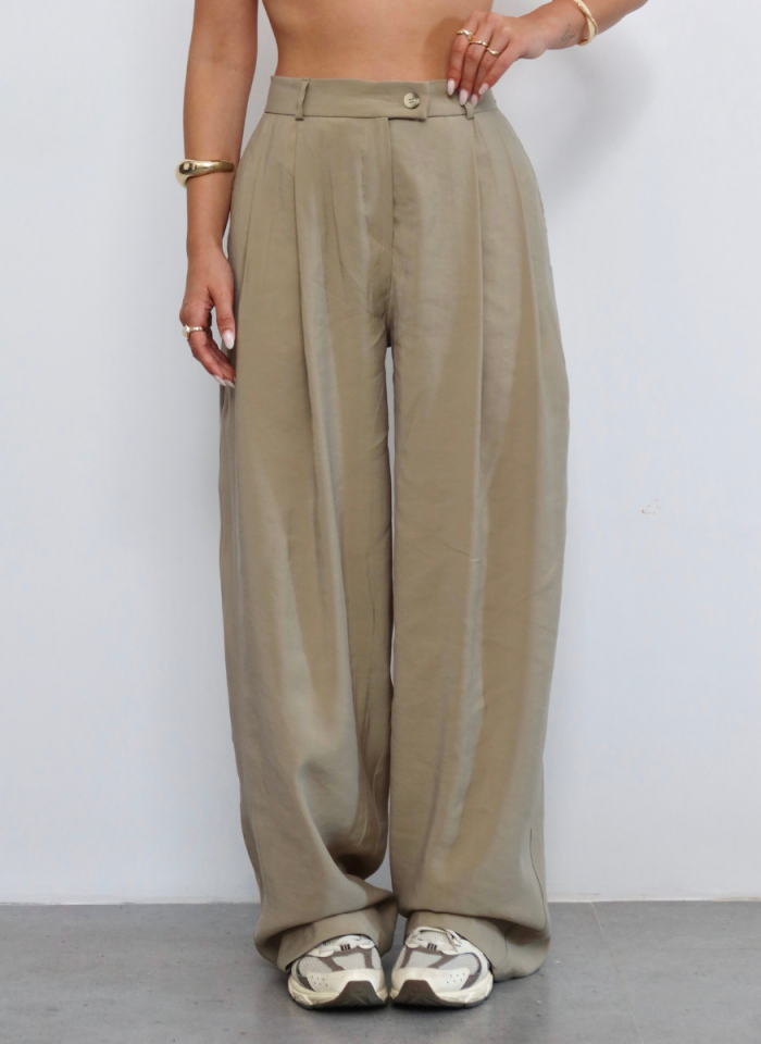 HAKİ TENSEL PANTOLON