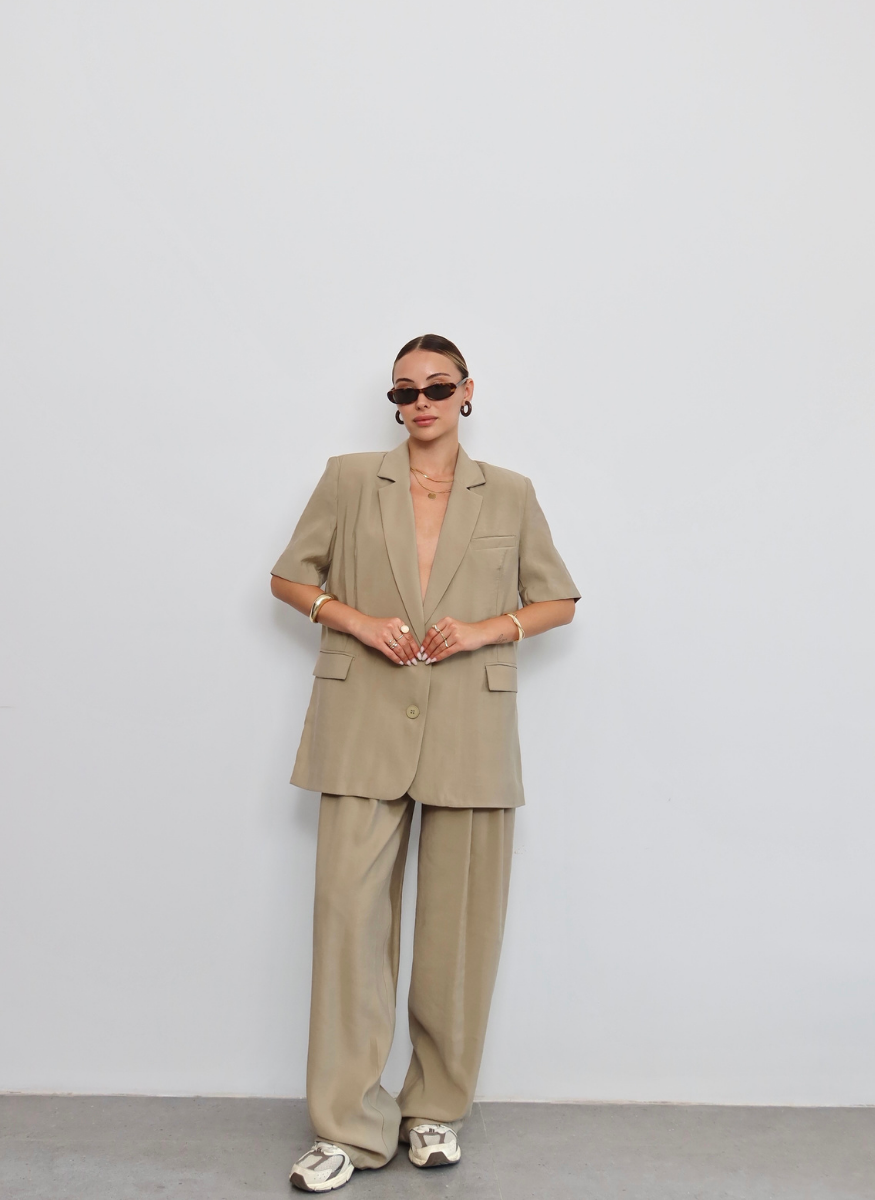 HAKİ TENSEL PANTOLON